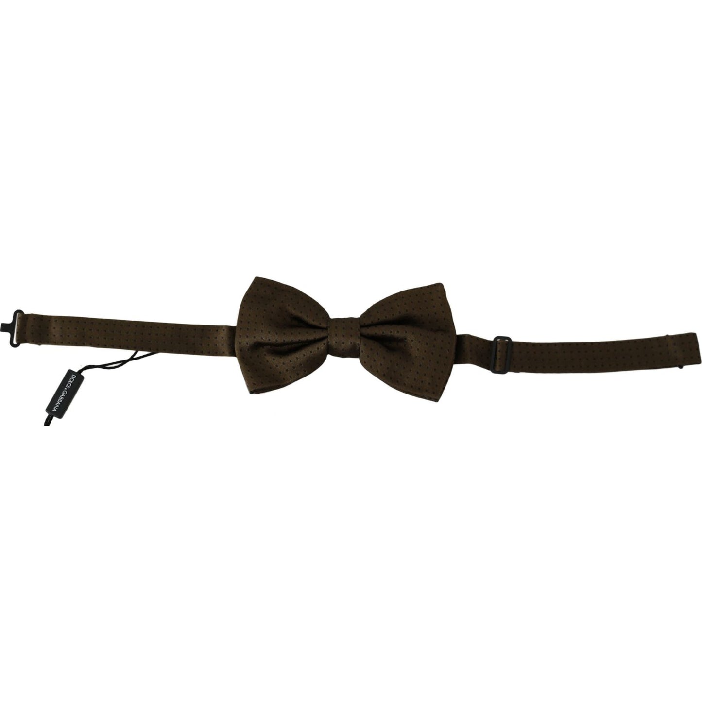 Dolce & Gabbana Elegant Silk Polka Dot Bow Tie Bow Tie Dolce & Gabbana Black