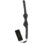 Dolce & Gabbana Elegant Silk Gray Circle Pattern Bow Tie Bow Tie Dolce & Gabbana Dark Slate Gray