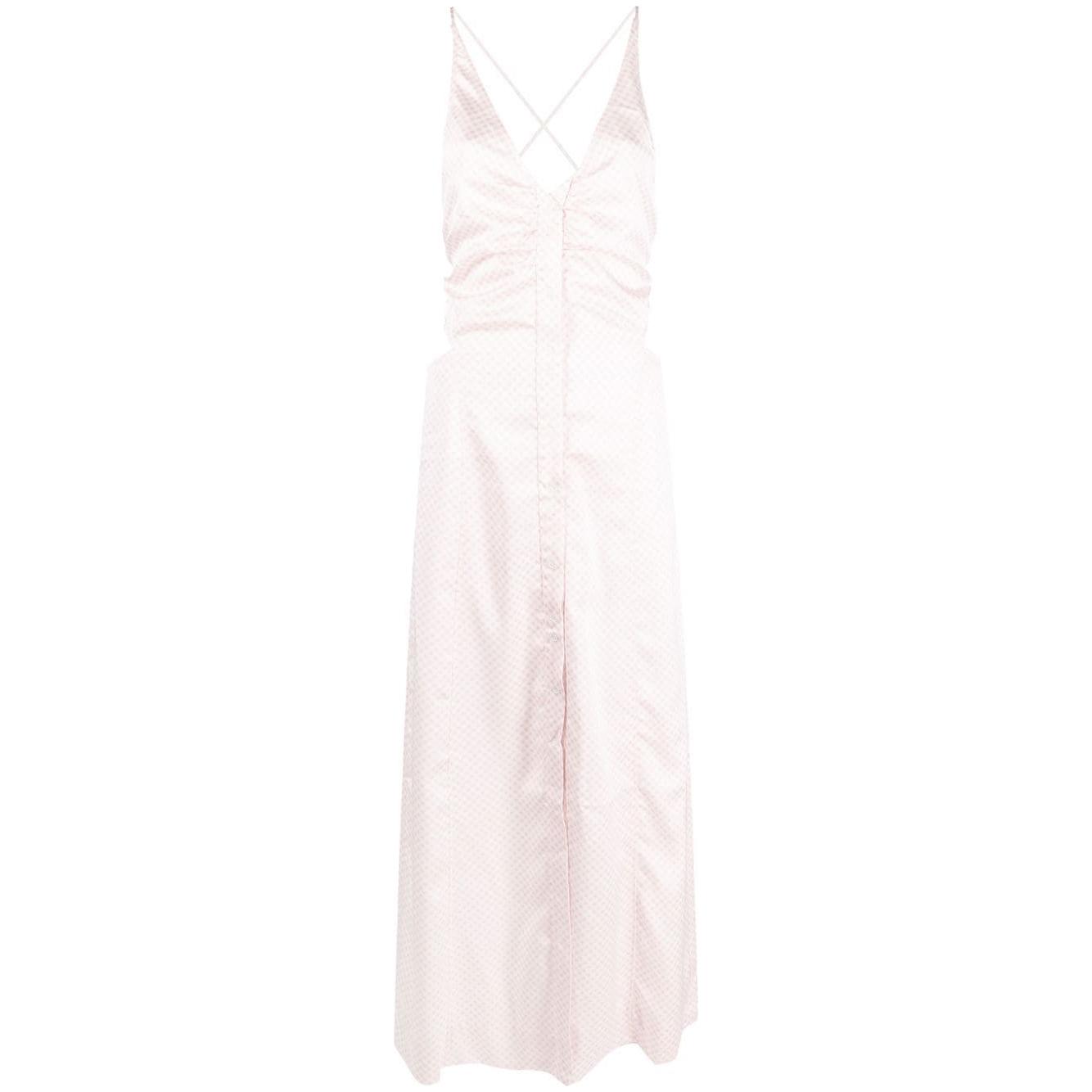 GANNI Dresses Lilac Dresses Ganni White Smoke