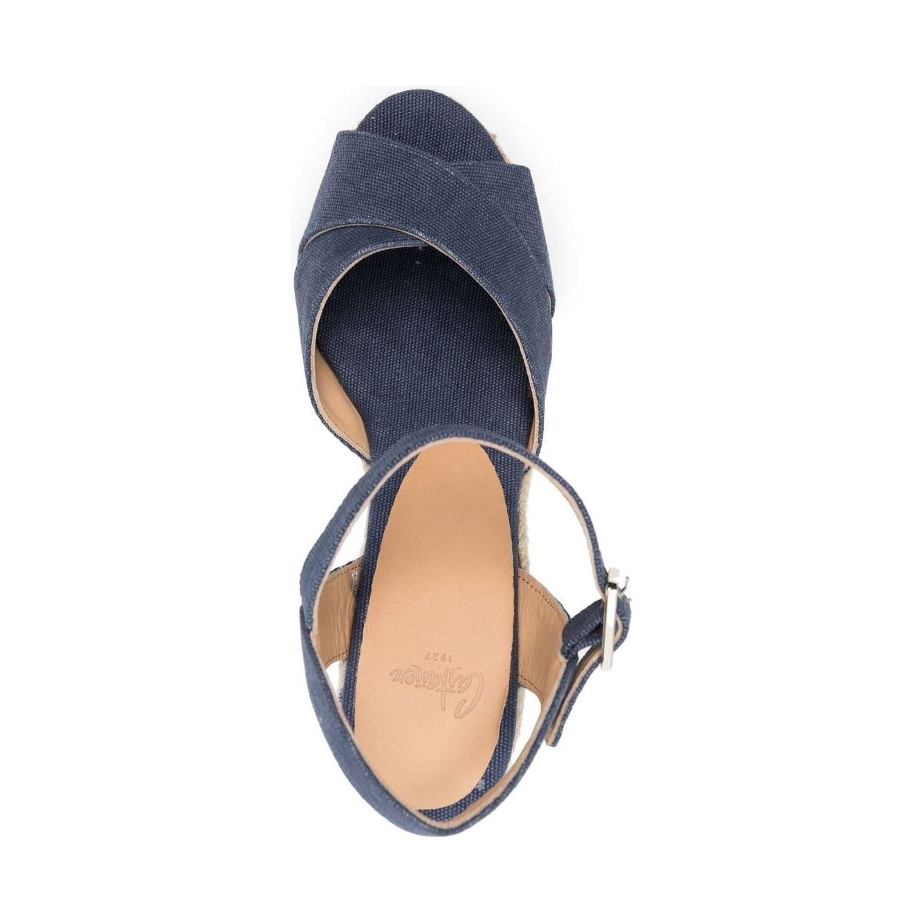 Castaner Sandals Blue Sandals Castaner Dark Slate Gray