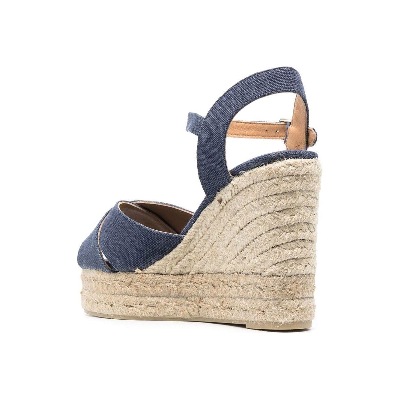 Castaner Sandals Blue Sandals Castaner Tan