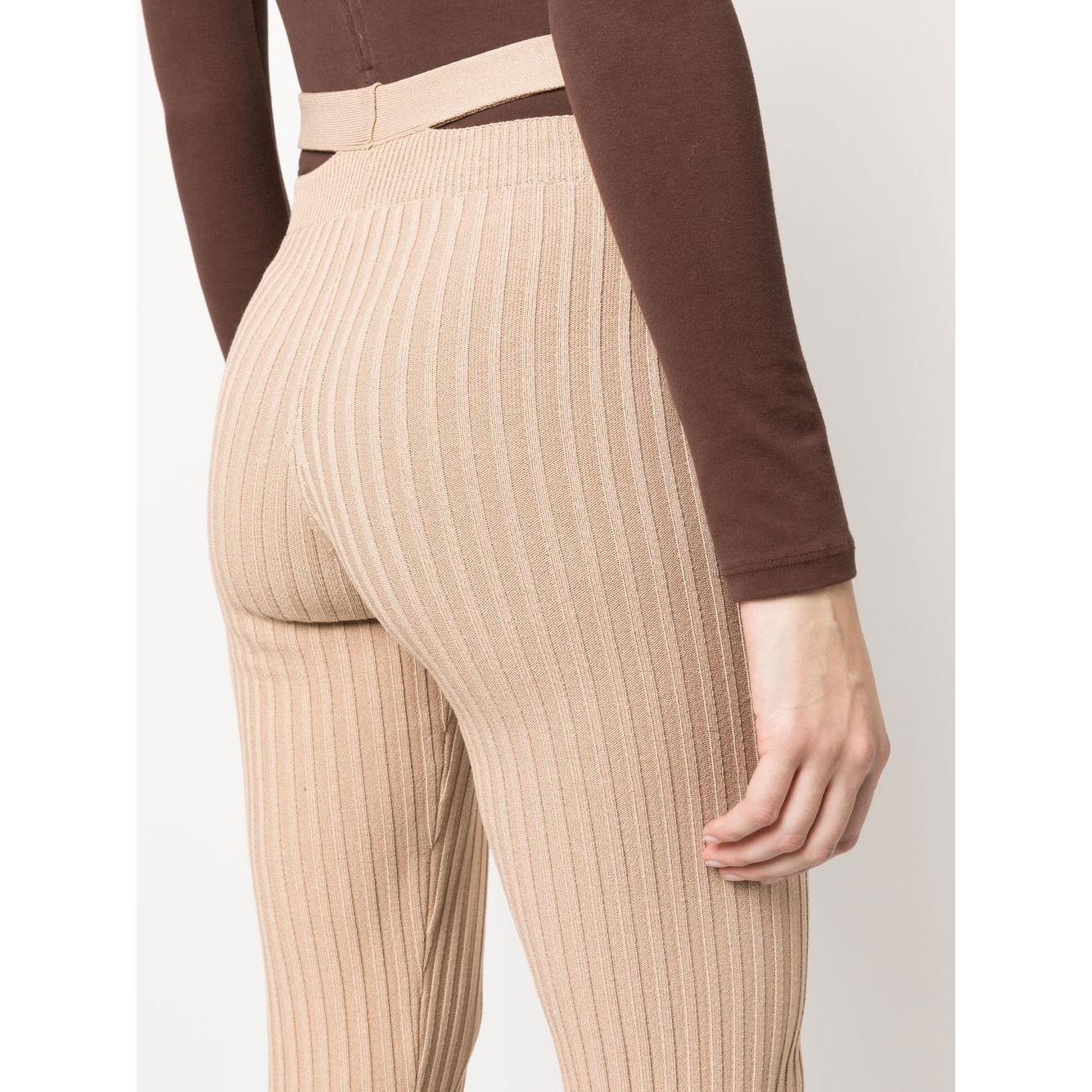 Andrea Adamo Trousers Brown Trousers Andrea Adamo Light Gray