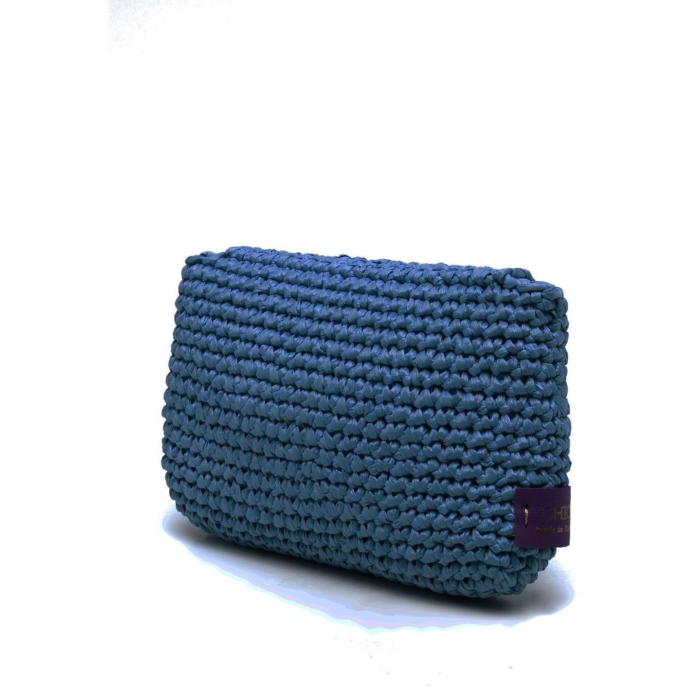 Chica straw shoulder bag