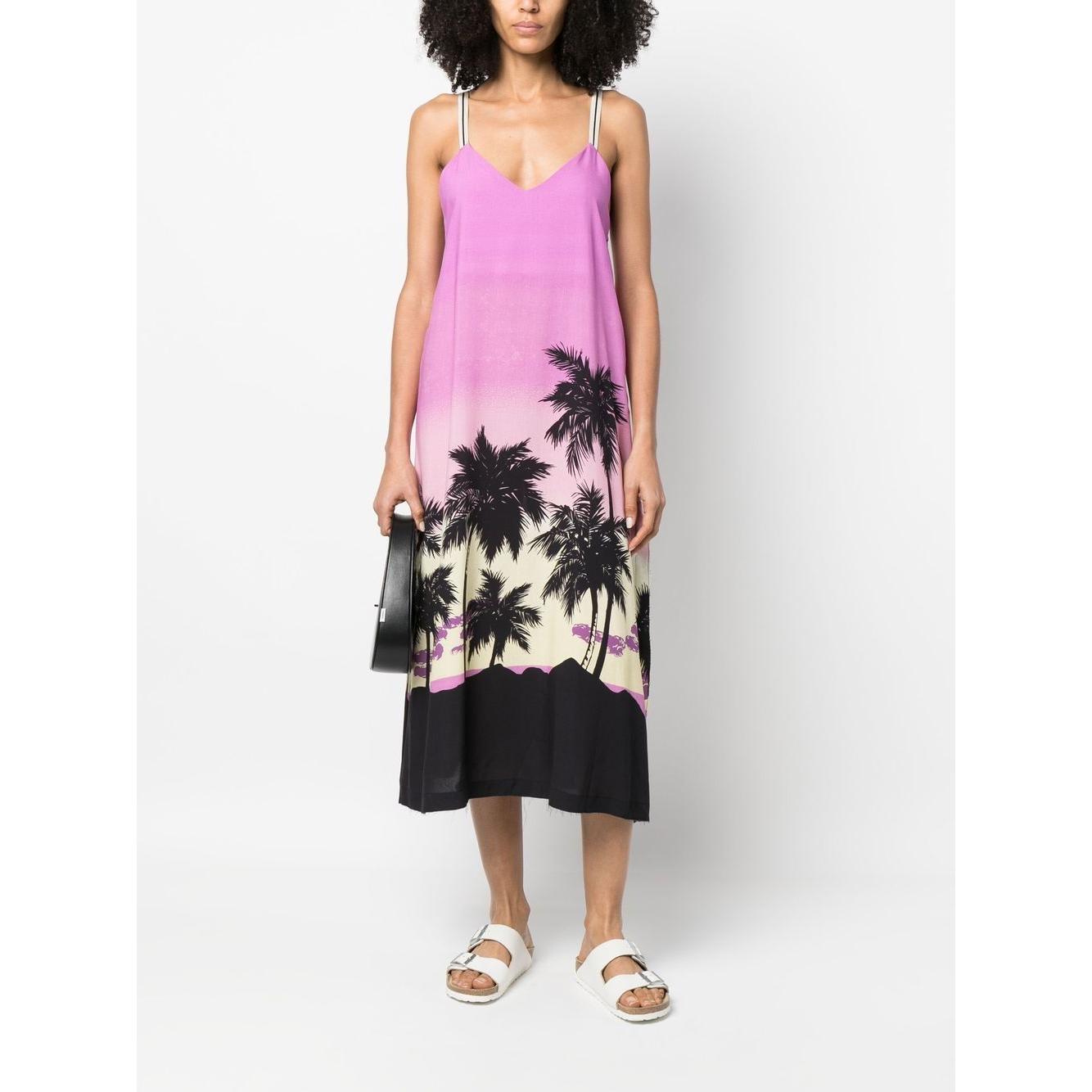 Palm Angels Dresses Purple Dresses Palm Angels Misty Rose