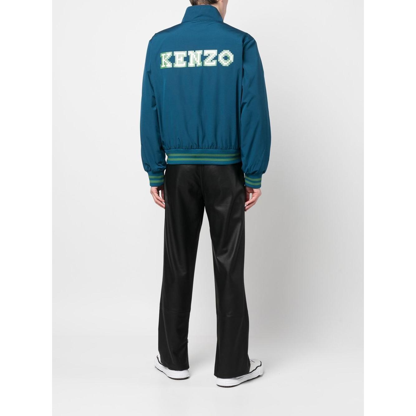 Kenzo Coats Blue Jackets Kenzo Dark Slate Gray