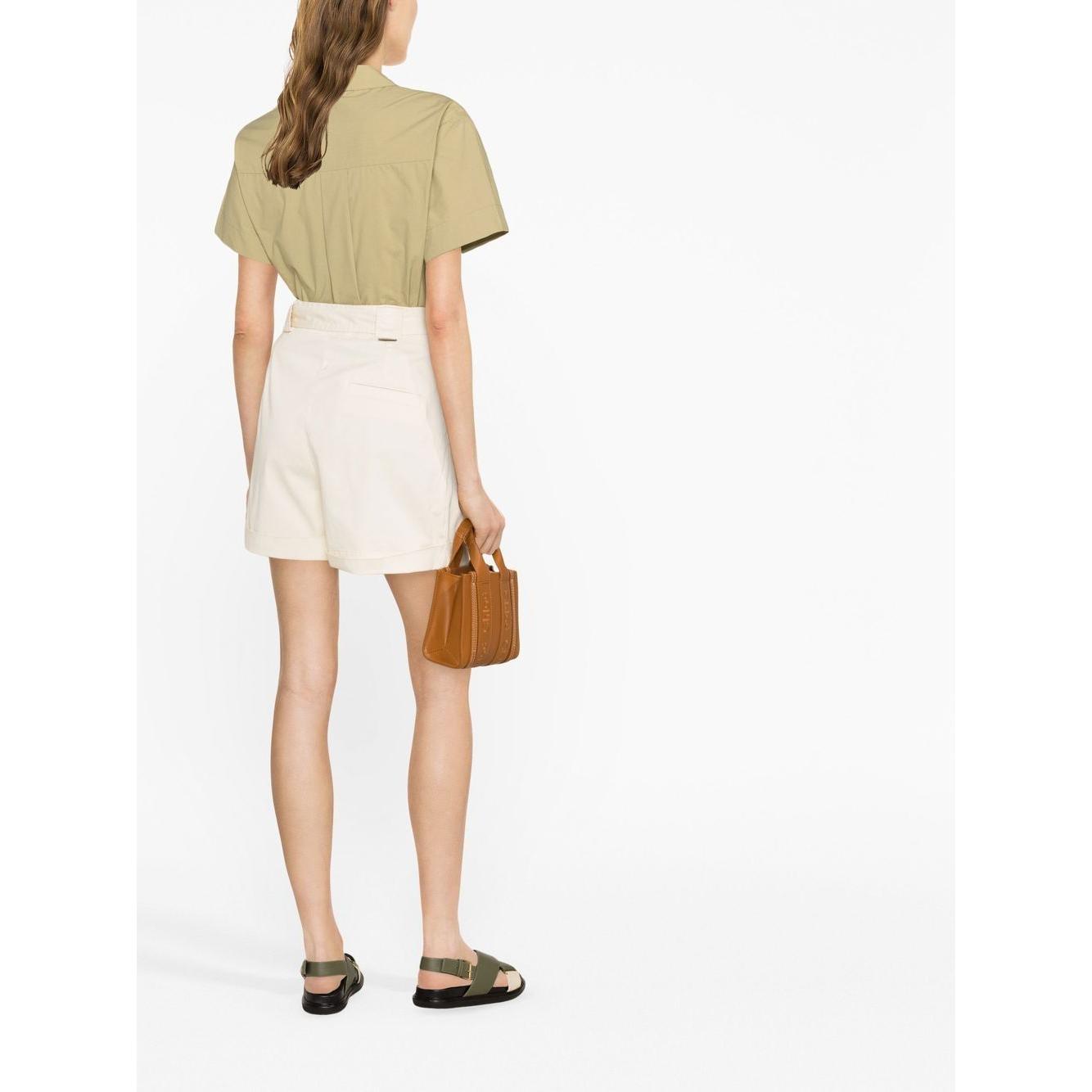 Woolrich Shorts White Short trousers Woolrich White Smoke