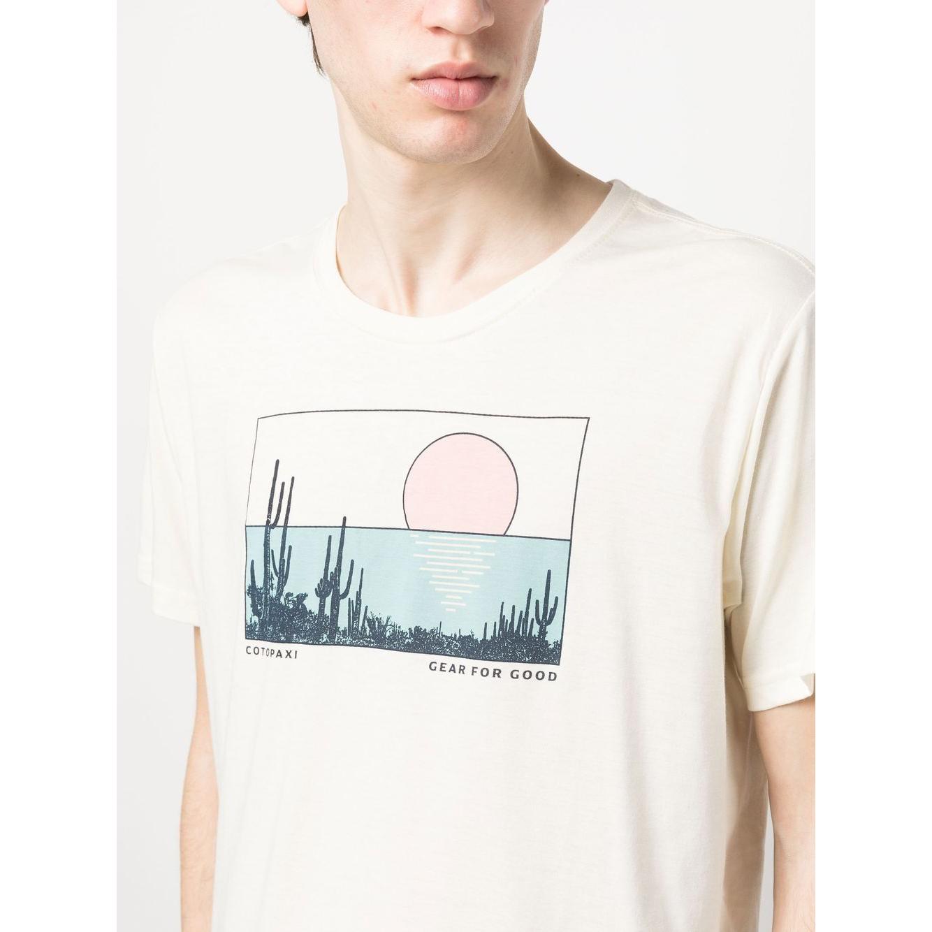 COTOPAXI T-shirts and Polos White Topwear Cotopaxi White Smoke
