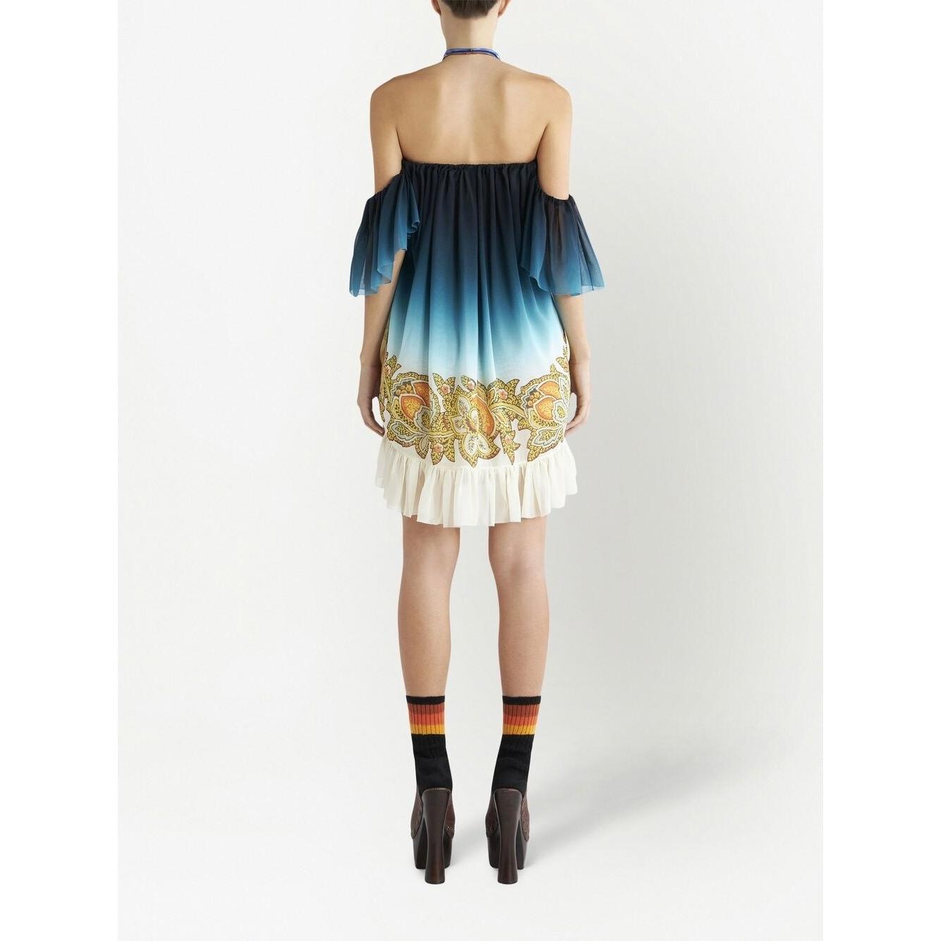 Etro Dresses Blue Dresses Etro Beige