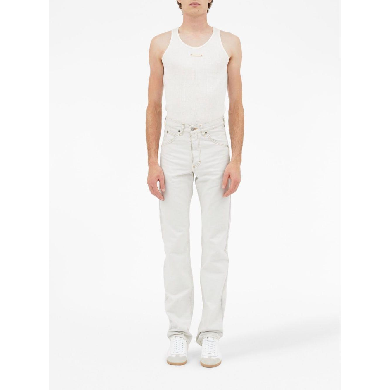 Maison Margiela Jeans White Jeans Maison Margiela White Smoke