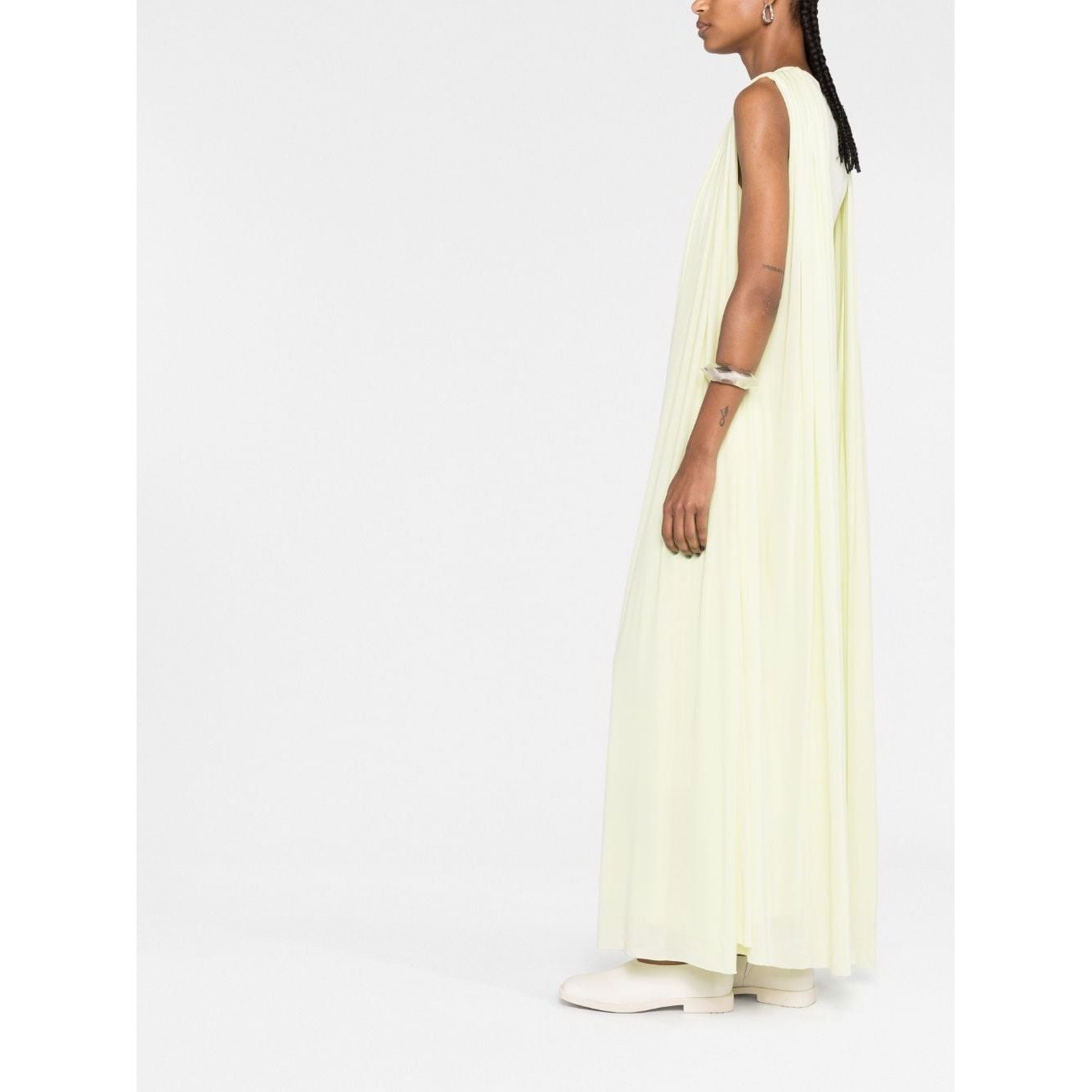 Jil Sander Dresses Yellow Dresses Jil Sander White Smoke