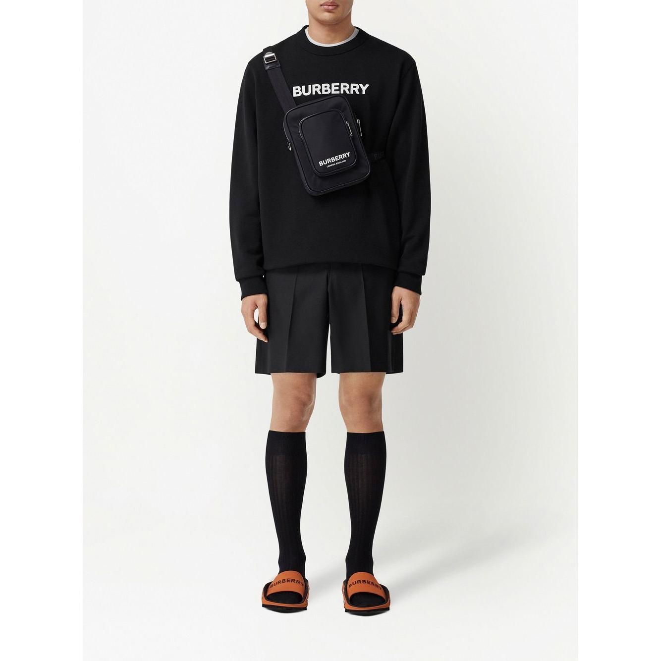 Burberry Sweaters Black Topwear Burberry Black