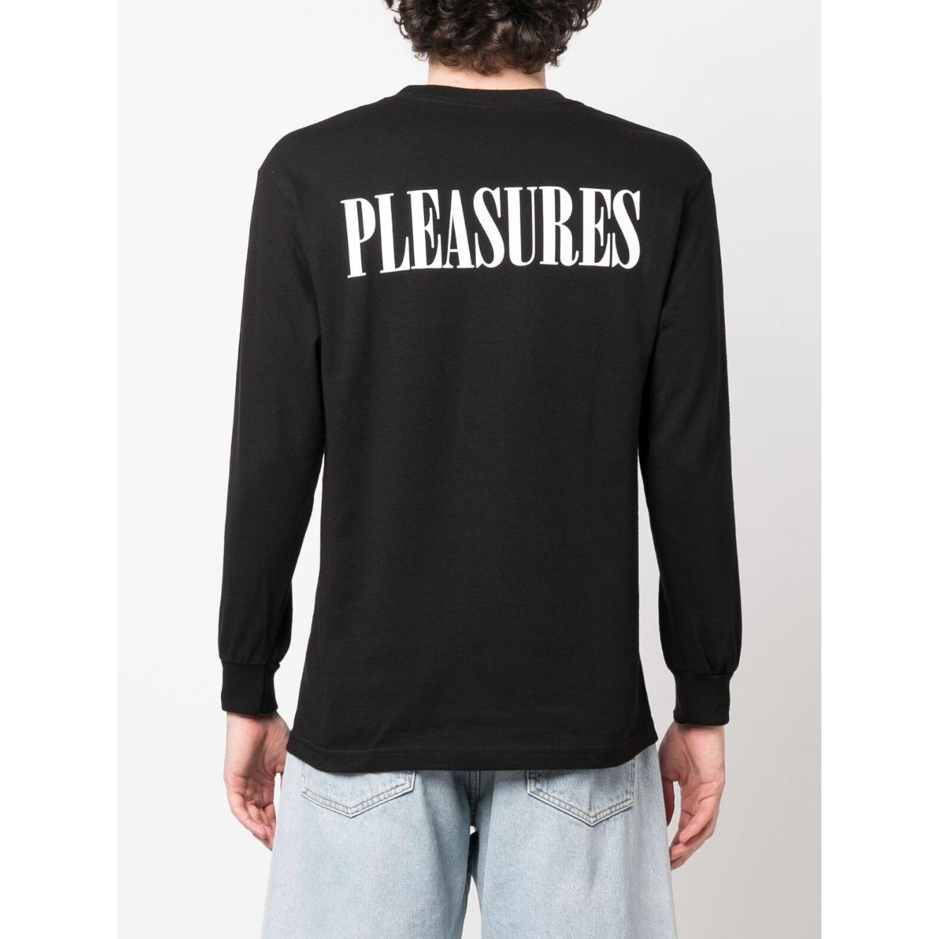 Pleasures T-shirts and Polos Black Topwear Pleasures Light Gray