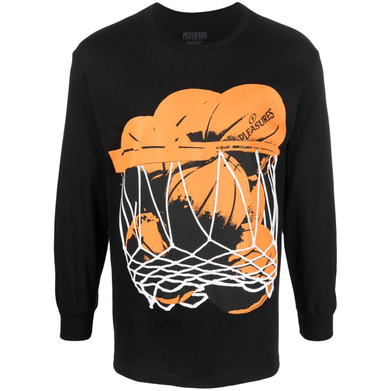 Pleasures T-shirts and Polos Black Topwear Pleasures Light Salmon