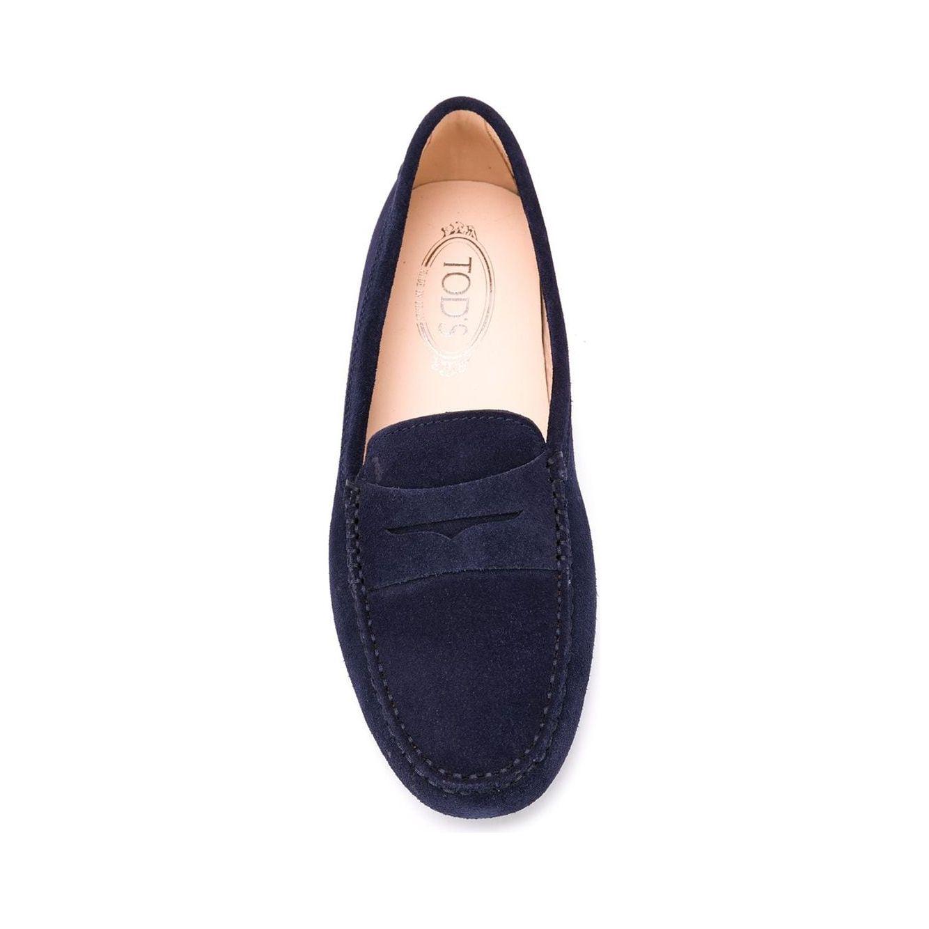 Tod's Flat shoes Blue Moccasins Tod'S Wheat