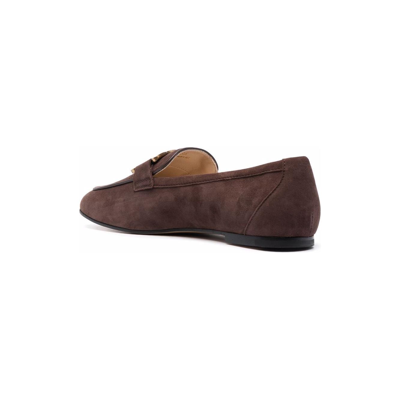 Tod's Flat shoes Brown Moccasins Tod'S Dark Slate Gray