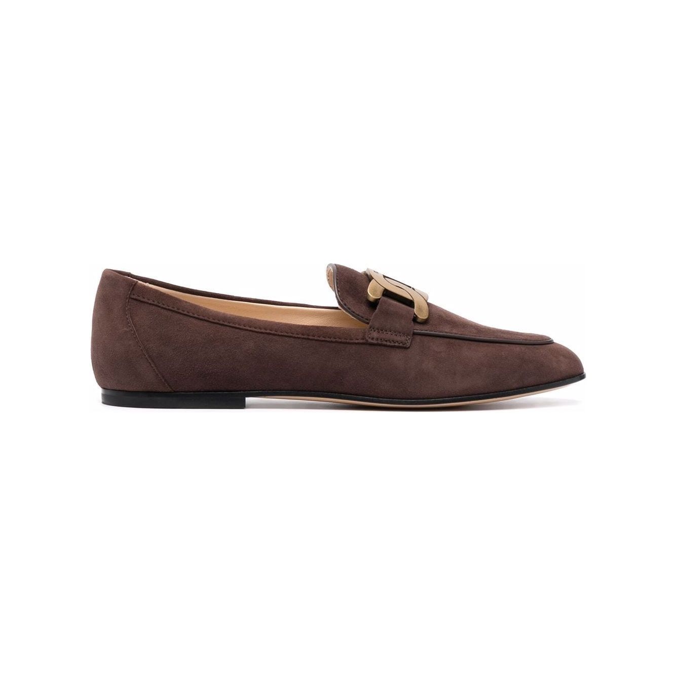 Tod's Flat shoes Brown Moccasins Tod'S Dark Slate Gray