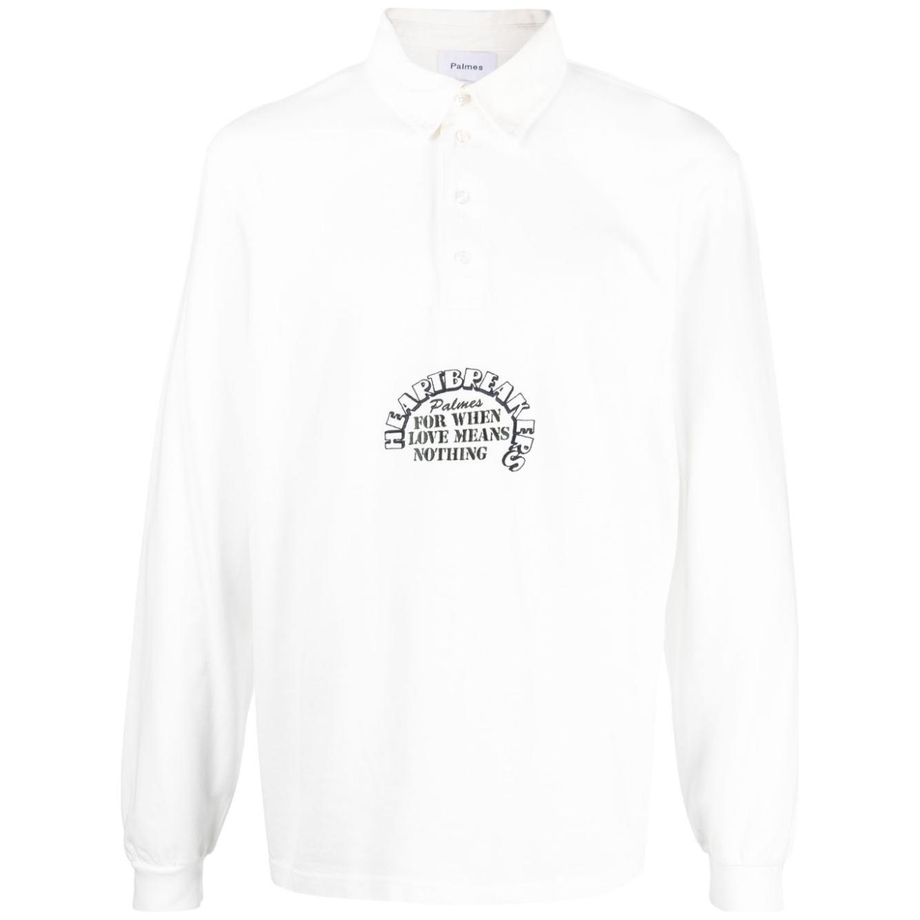 PALMES Shirts White Shirts Palmes White Smoke