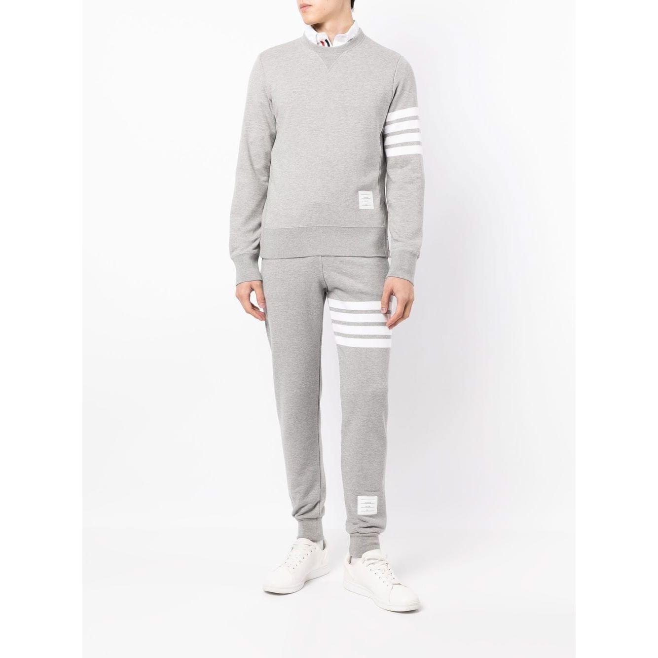 Thom Browne Trousers Grey Trousers Thom Browne White Smoke