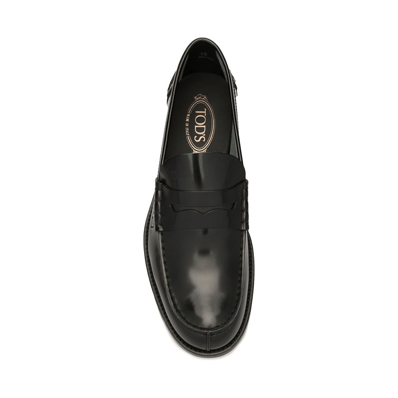 Tod's Flat shoes Black Moccasins Tod'S Dark Slate Gray
