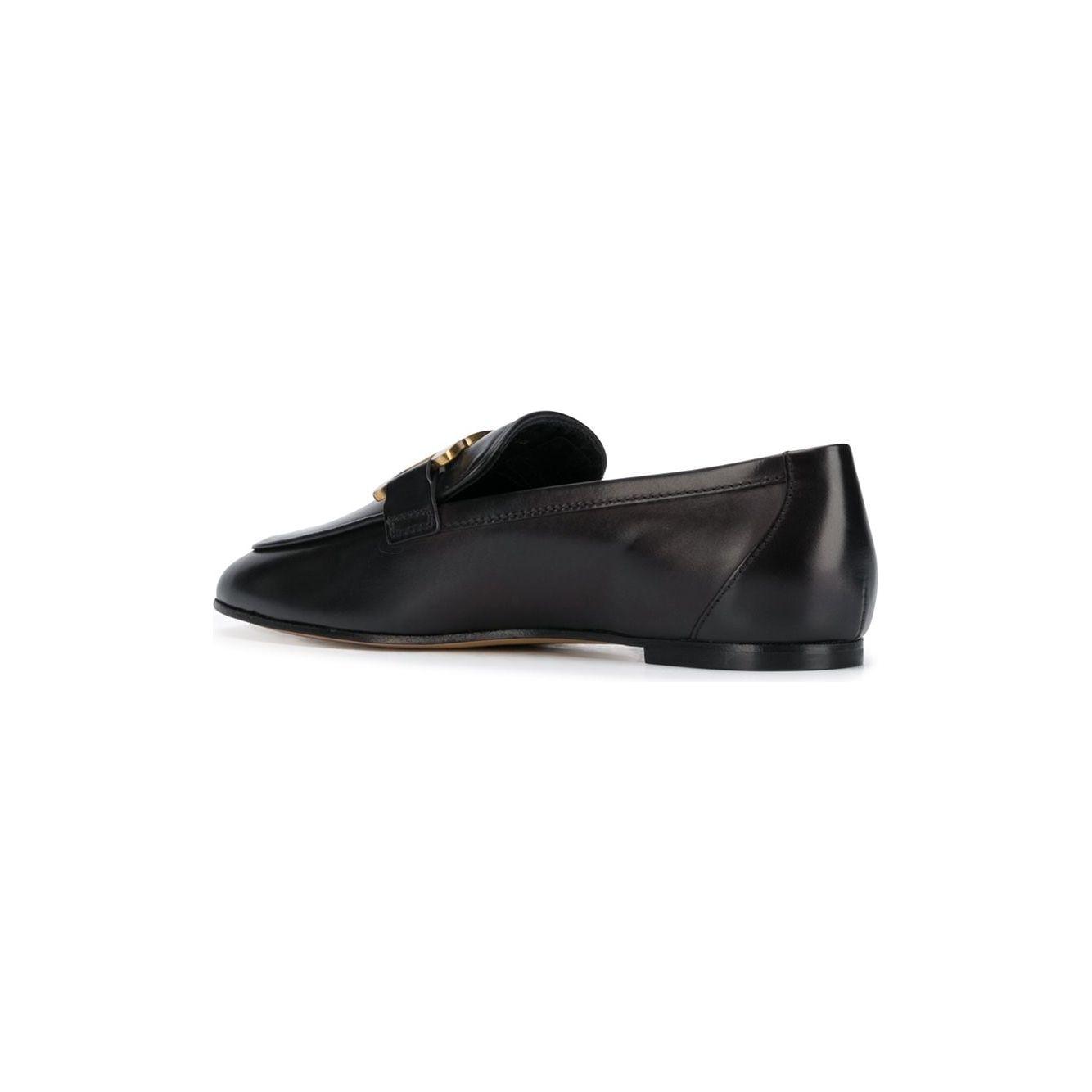 Tod's Flat shoes Black Moccasins Tod'S Dark Slate Gray