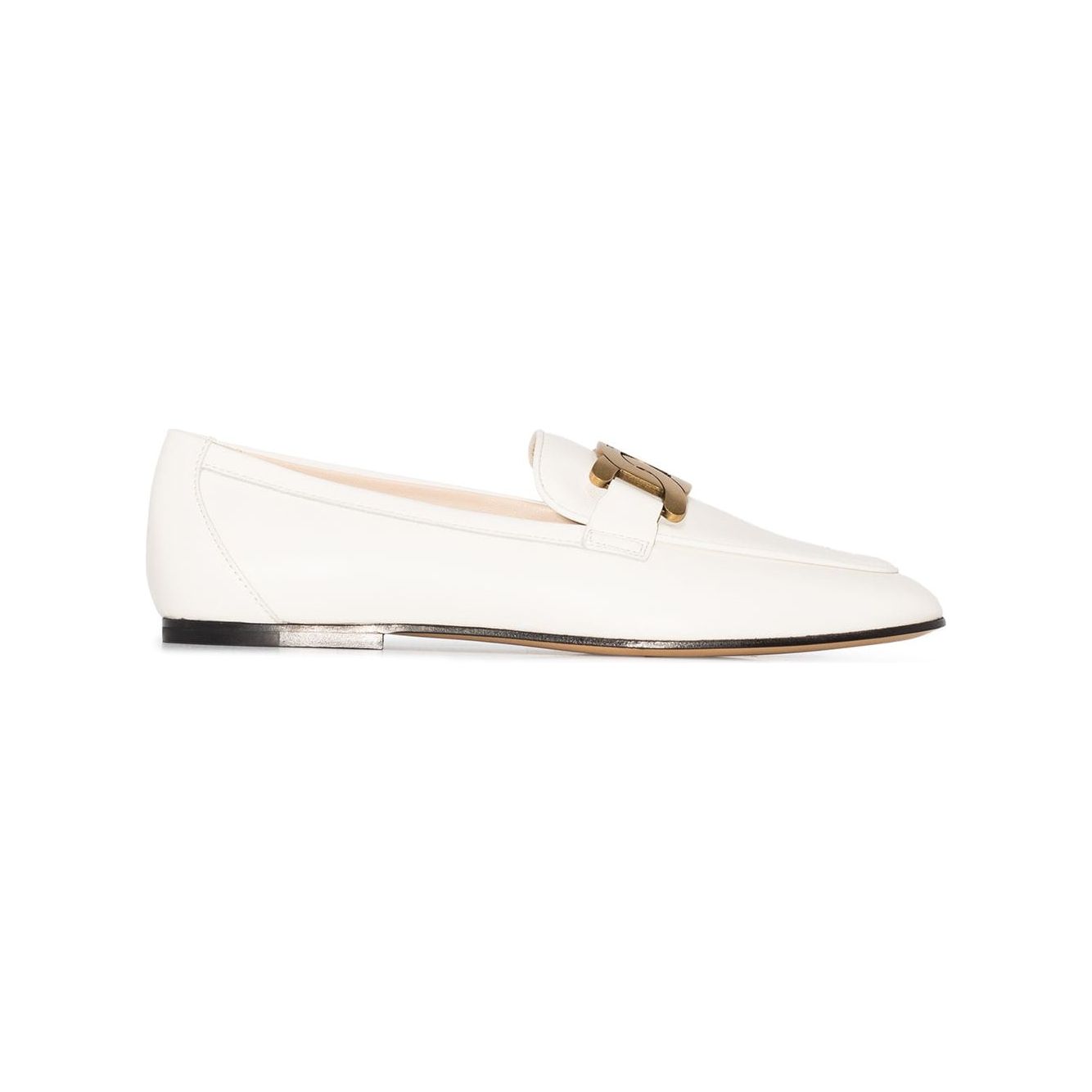 Tod's Flat shoes White Moccasins Tod'S White Smoke