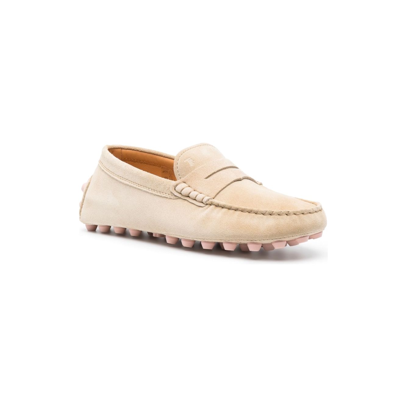 Tod's Flat shoes Beige Moccasins Tod'S Wheat