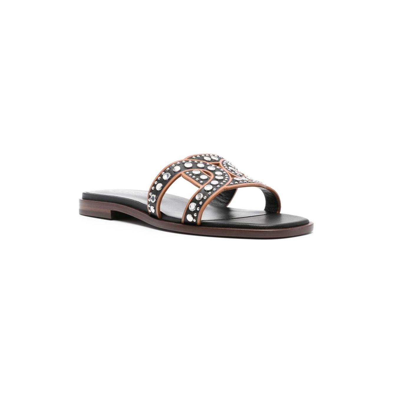 Tod's Sandals Black Sandals Tod'S Dark Slate Gray