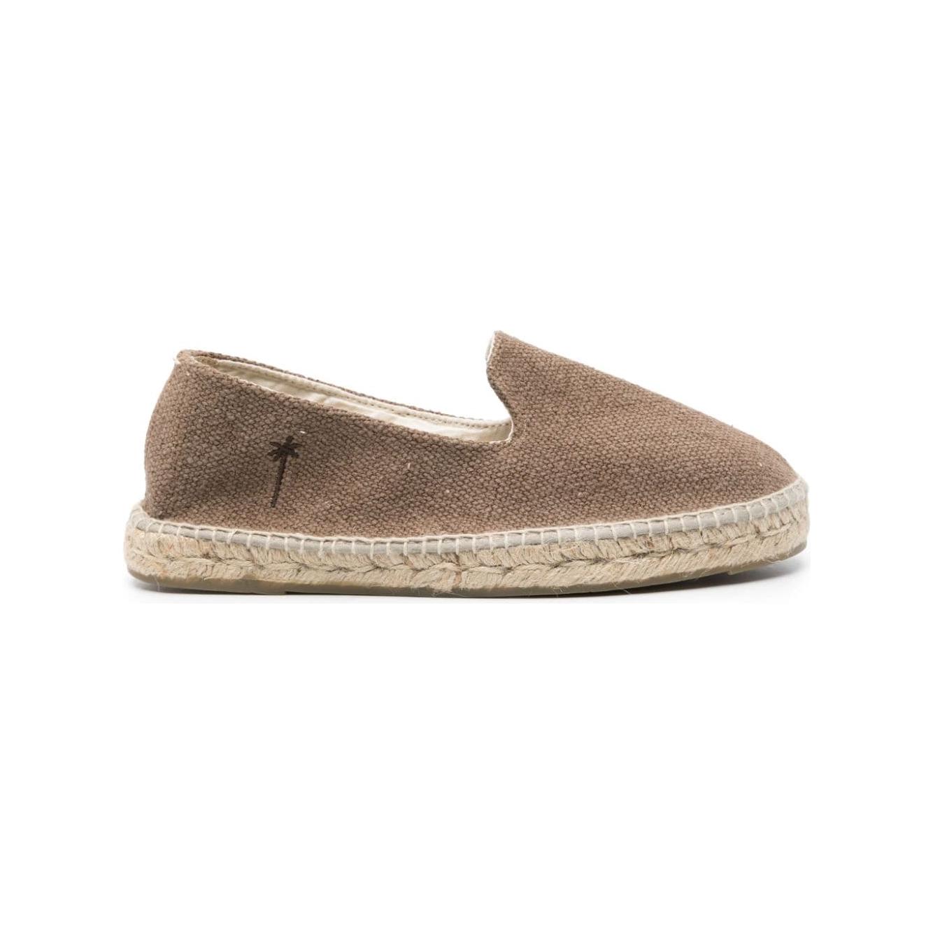 MANEBI Flat shoes Dove Grey Espadrilles Manebi Rosy Brown