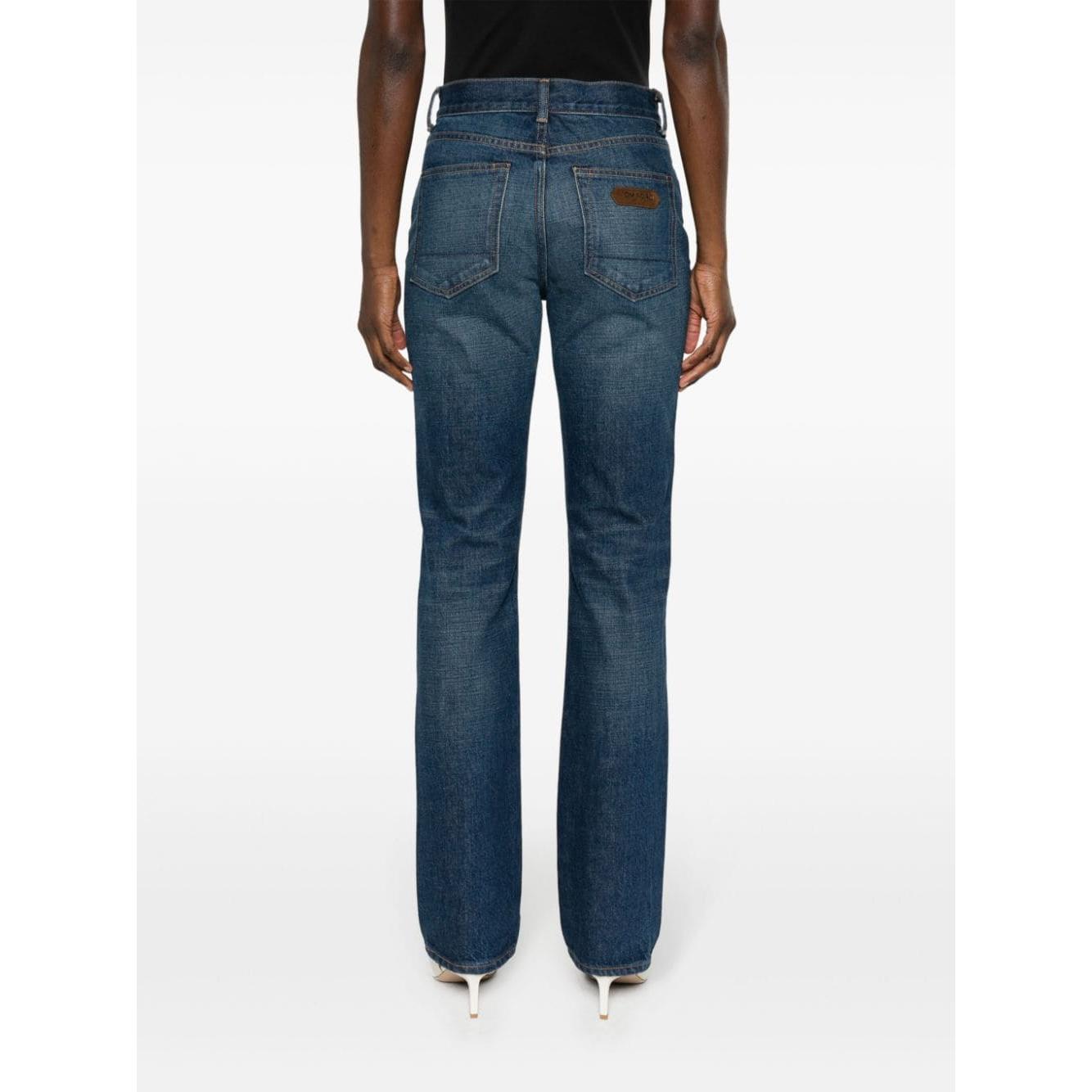 Tom Ford Jeans Blue Jeans Tom Ford White Smoke