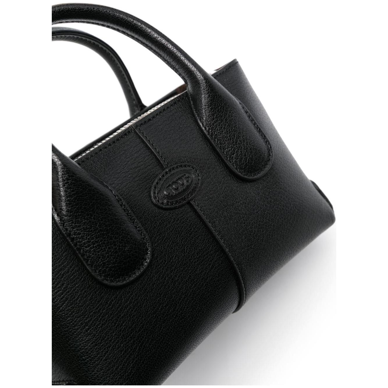 Tod's mini leather handbag Black Shoulder Tod'S Black