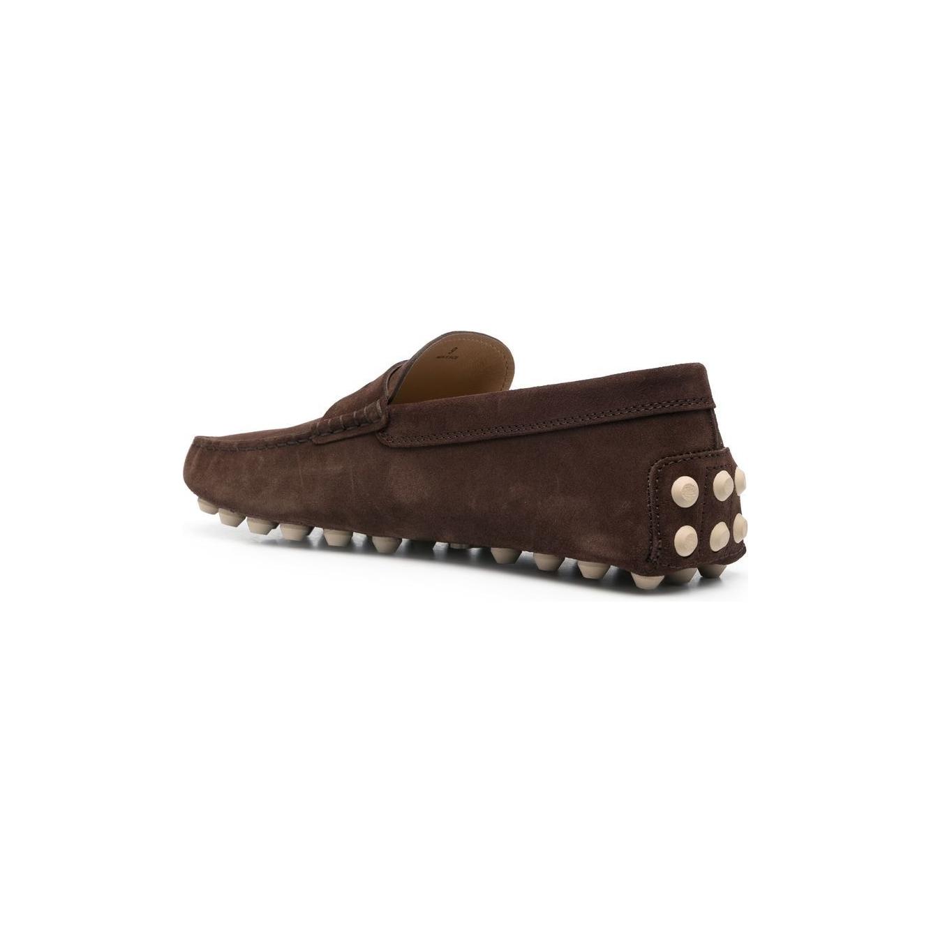 Tod's Flat shoes Brown Moccasins Tod'S Dark Slate Gray