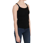PINK MEMORIES Black Sleeveless Spaghetti Strap Blouse TSH3925-42