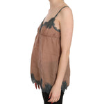 PINK MEMORIES Brown Lace Spaghetti Strap Tank Top Blouse TSH3444-42