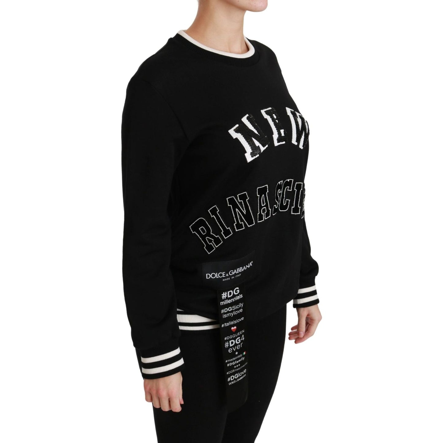 Dolce & Gabbana Black Rinascimento #DGmillennials Sweater TSH4389-38