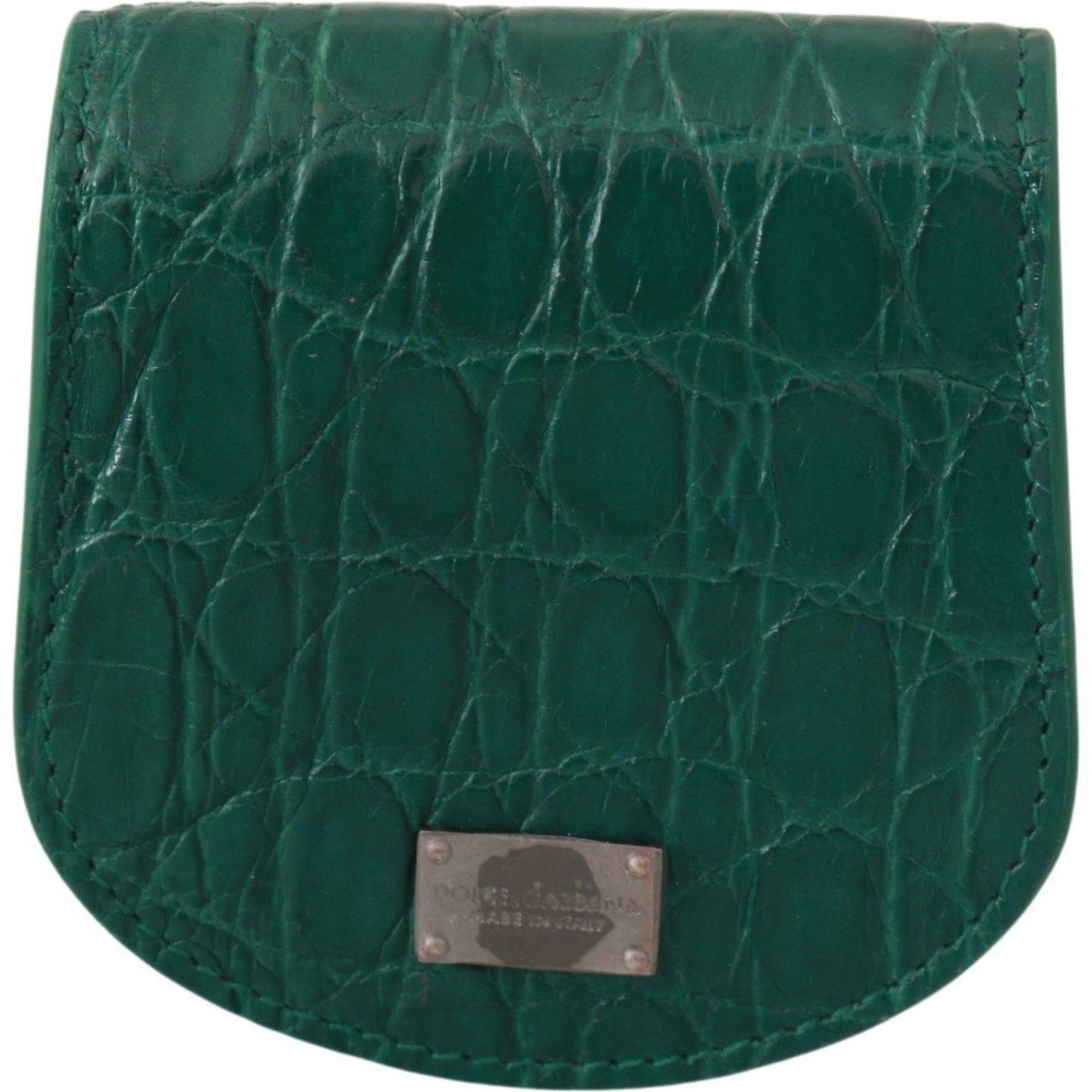 Dolce & Gabbana Exquisite Exotic Skin Coin Case Wallet Condom Case Dolce & Gabbana Dark Slate Gray