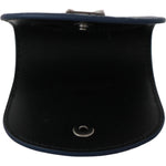 Dolce & Gabbana Sleek Blue Caimano Condom Case Wallet Condom Case Dolce & Gabbana Black