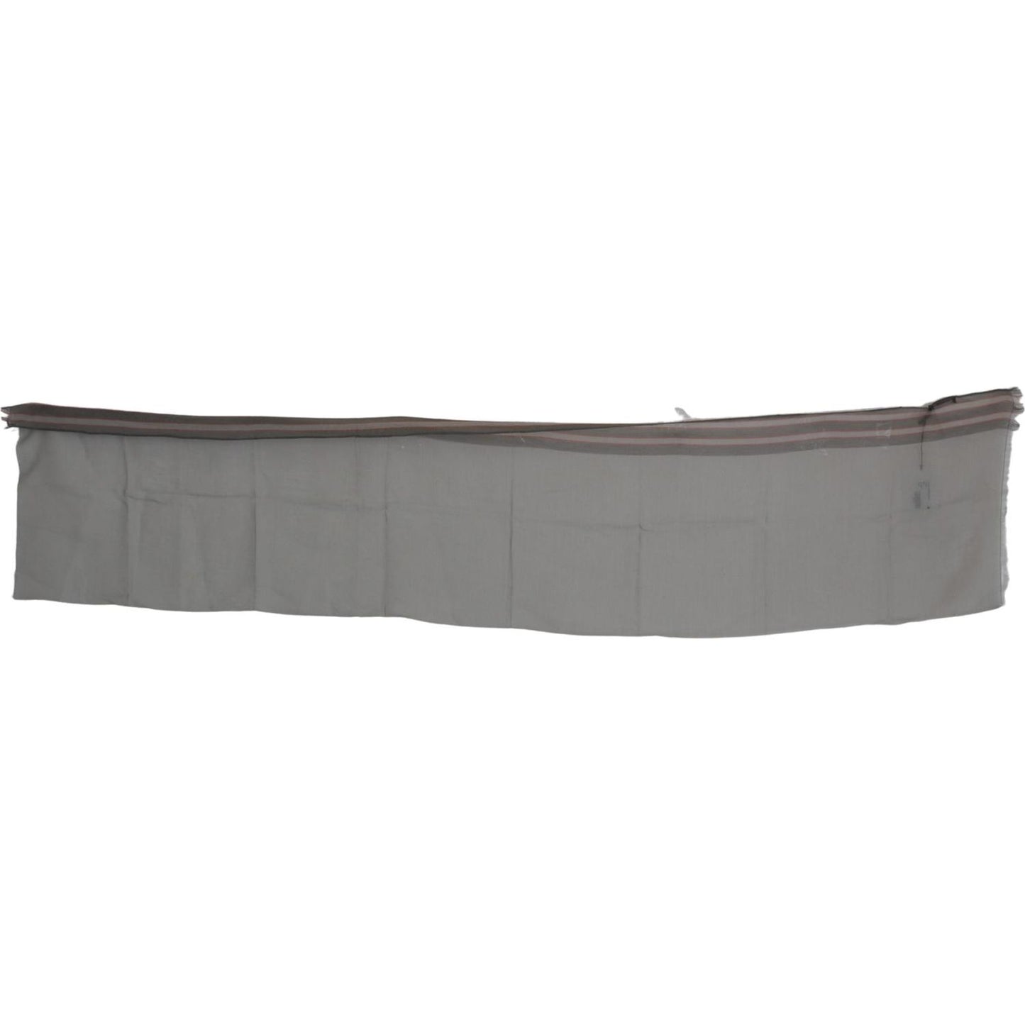 Costume National Elegant Gray Cotton Men's Scarf Scarves Costume National Slate Gray