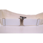 Dolce & Gabbana Elegant White Silk Cummerbund Dolce & Gabbana Thistle