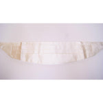 Dolce & Gabbana Elegant White Silk Cummerbund Dolce & Gabbana Light Gray