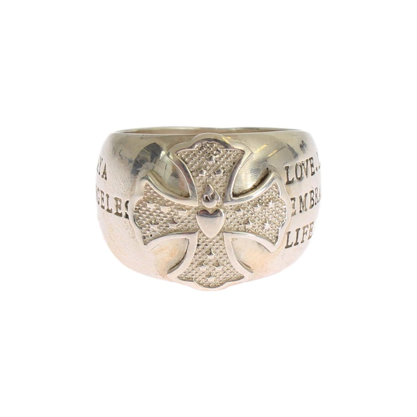 Nialaya Elegant Sterling Silver Statement Ring Ring Nialaya Gray