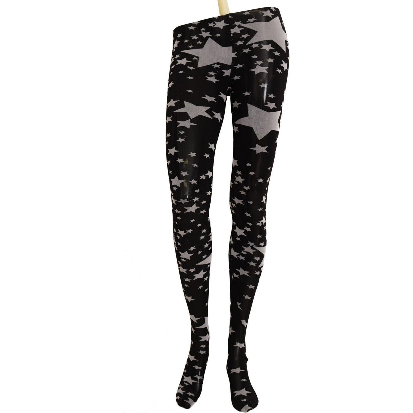 Dolce & Gabbana Starry Night Designer Mesh Tights Dolce & Gabbana Dark Gray