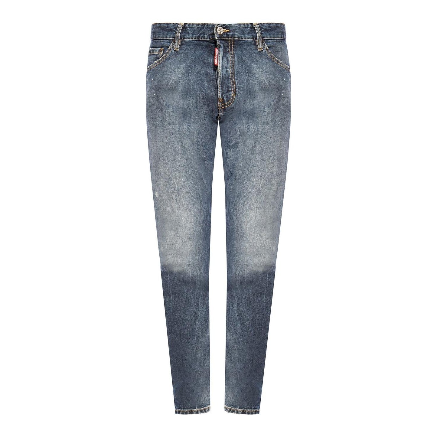 Dsquared² Navy Distressed 'Cool Guy Jean' Denim Pants Dsquared² Dim Gray