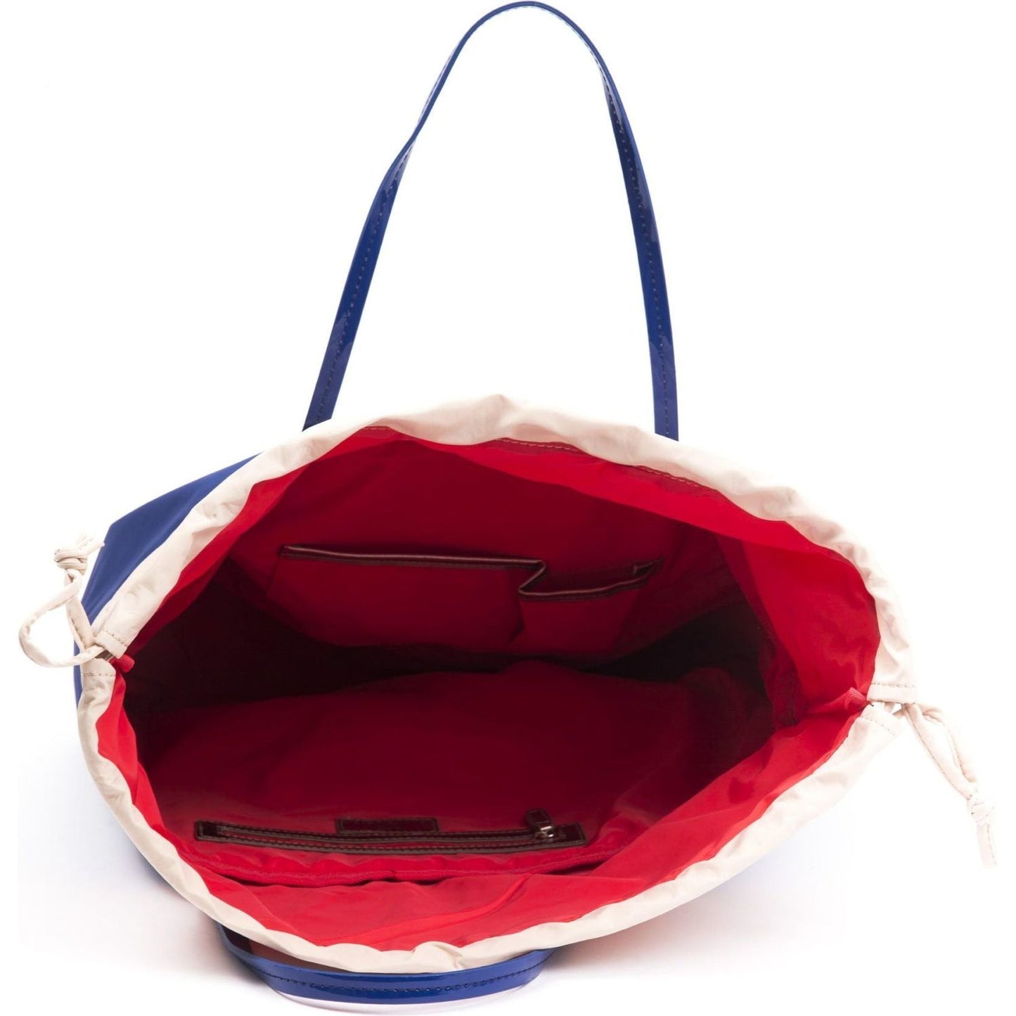 BYBLOS Blue Polyester Women Handbag BYBLOS Dark Red