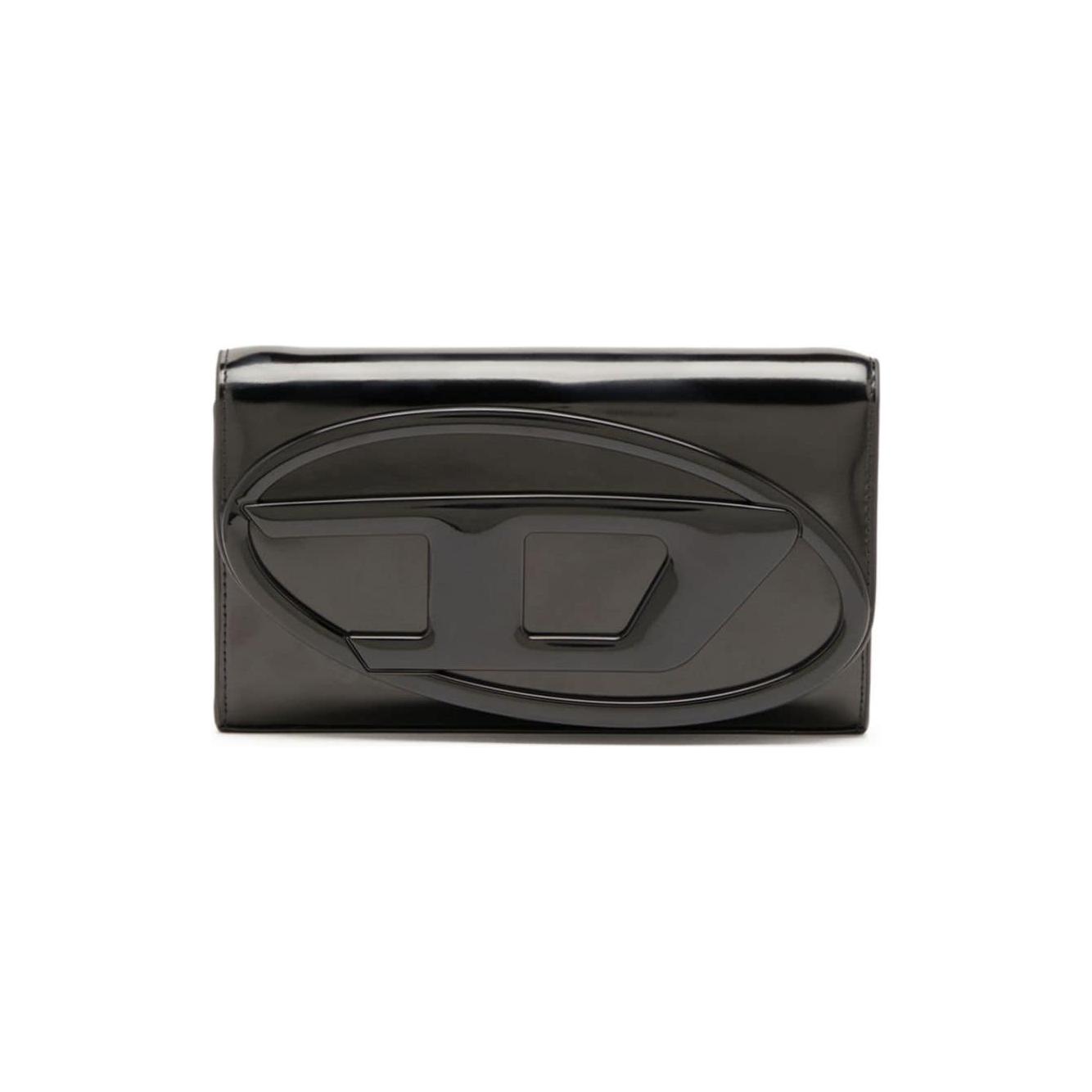 Diesel Bags.. Black Clutches Diesel Dark Slate Gray