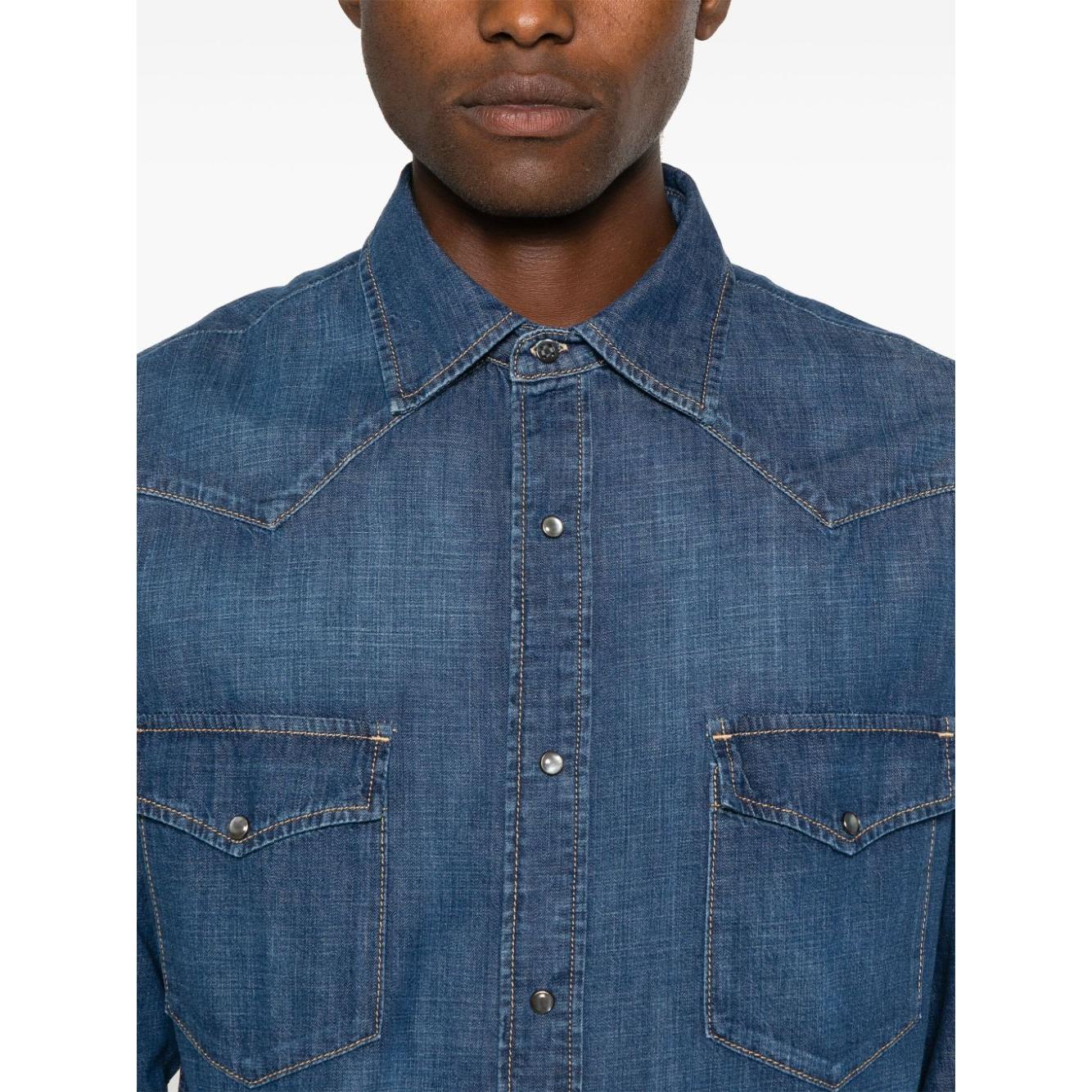 Jacob Cohen Shirts Clear Blue Shirts Jacob Cohen Dark Slate Gray