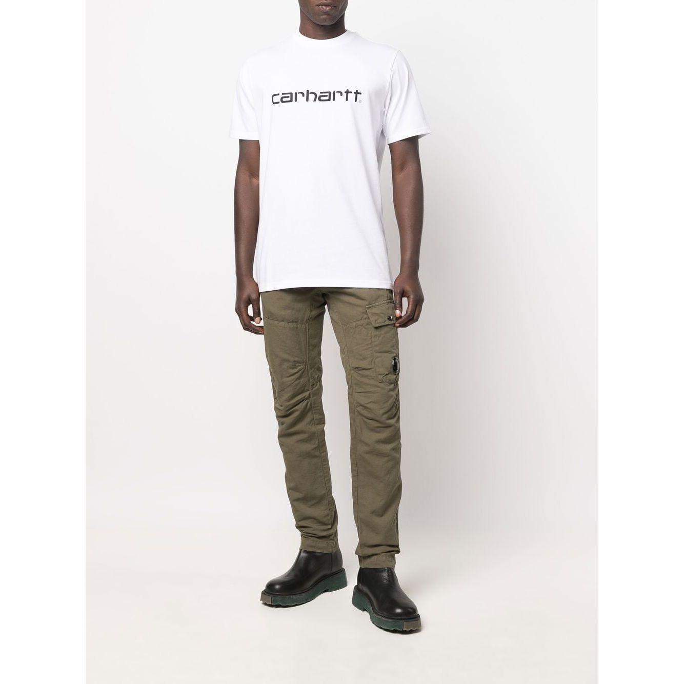 CARHARTT WIP MAIN T-shirts and Polos White Topwear Carhartt Wip Main Lavender