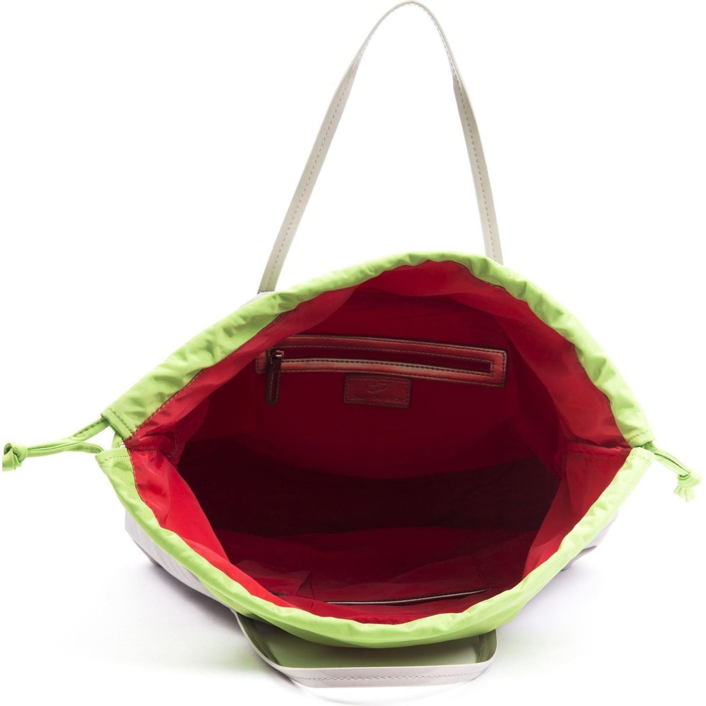 BYBLOS Gray Polyester Women Handbag BYBLOS Dark Red