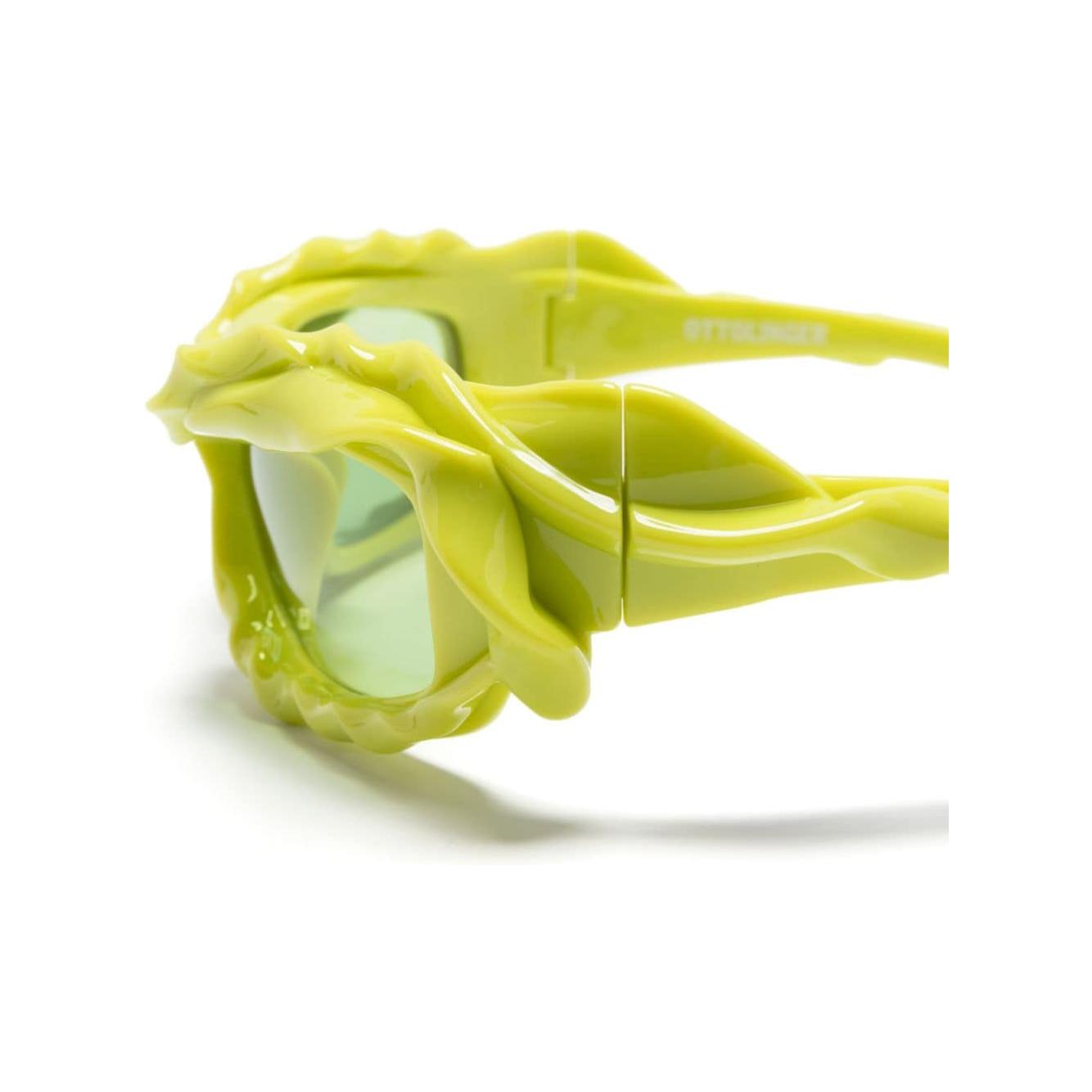 OTTOLINGER Sunglasses Green Sunglasses Ottolinger Yellow Green