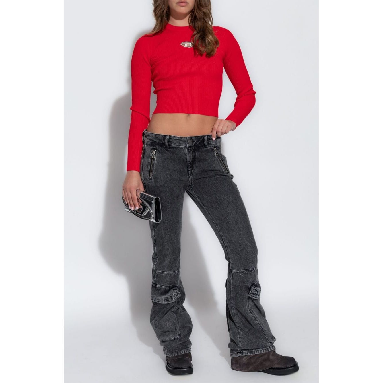Diesel Jeans Black Jeans Diesel Dark Slate Gray