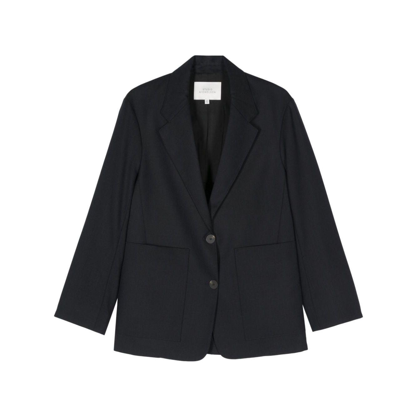 STUDIO NICHOLSON PRE Jackets Blue Jackets Studio Nicholson PRE Dark Slate Gray